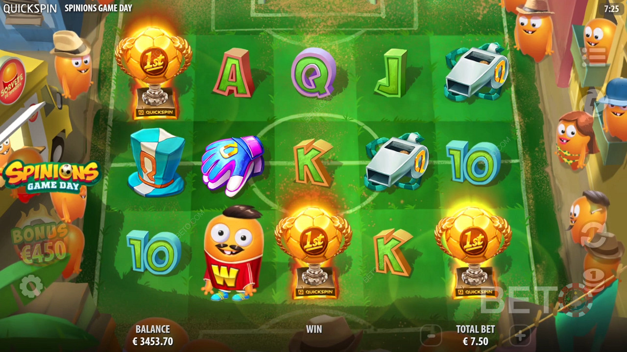 Spinions Game Day ফ্রি খেলুন