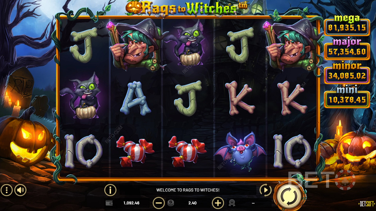Rags to Witches ফ্রি খেলুন