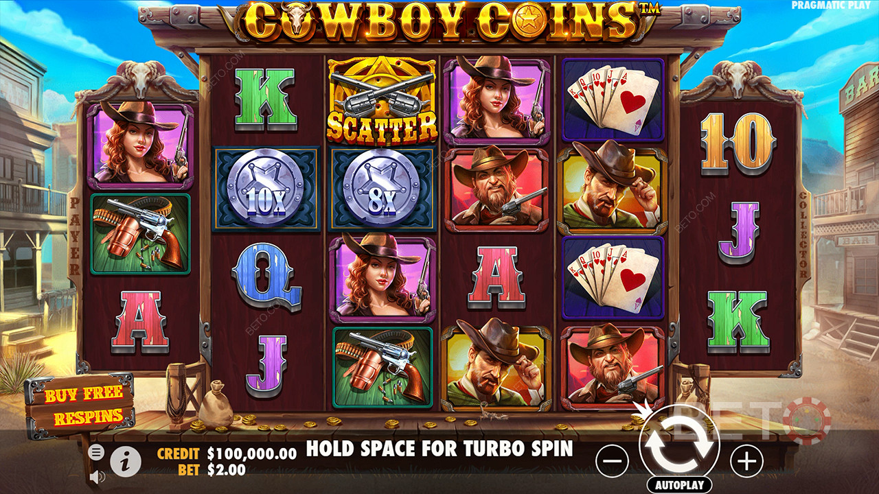 Cowboy Coins ফ্রি খেলুন