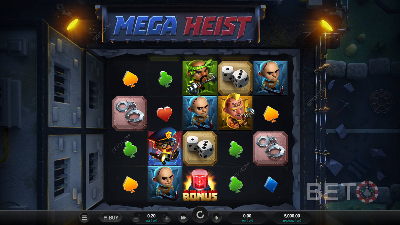 Mega Heist ফ্রি খেলুন