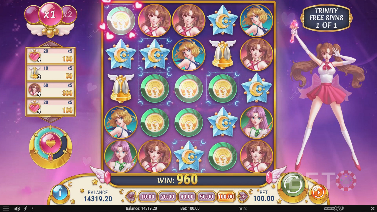 Moon Princess Trinity ফ্রি খেলুন