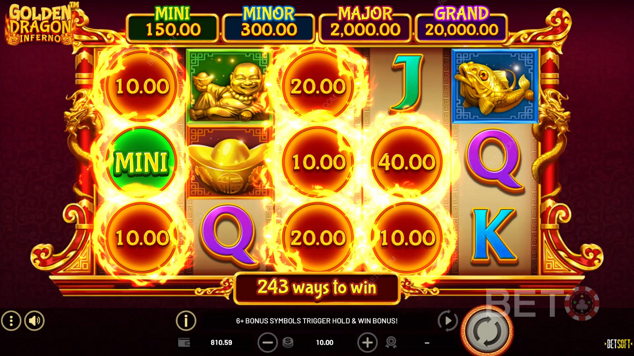 Golden Dragon Inferno ফ্রি খেলুন