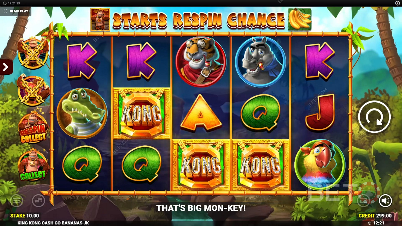 King Kong Cash Go Bananas ফ্রি খেলুন