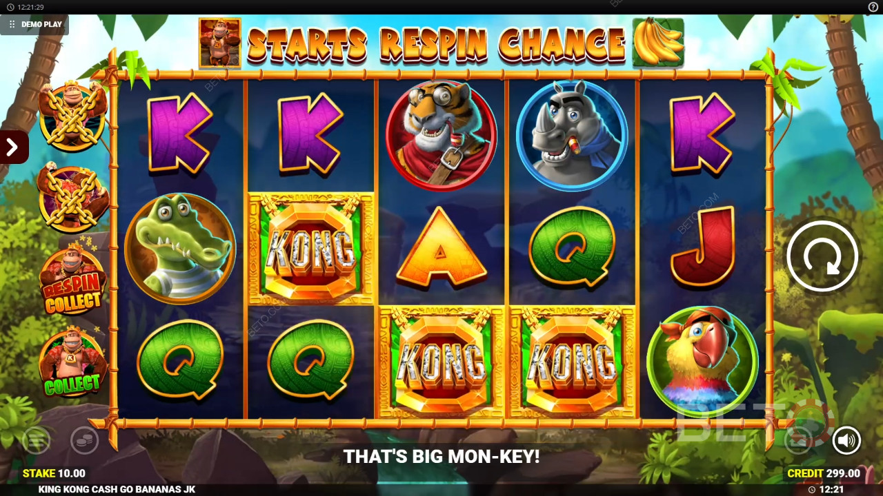 BETO স্লট দ্বারা King Kong Cash Go Bananas পর্যালোচনা