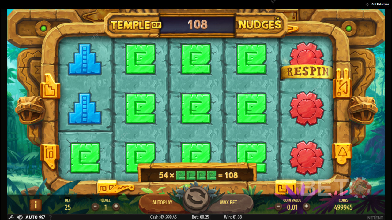 Temple of Nudges -এ একটি বিজয়ী সংমিশ্রণ