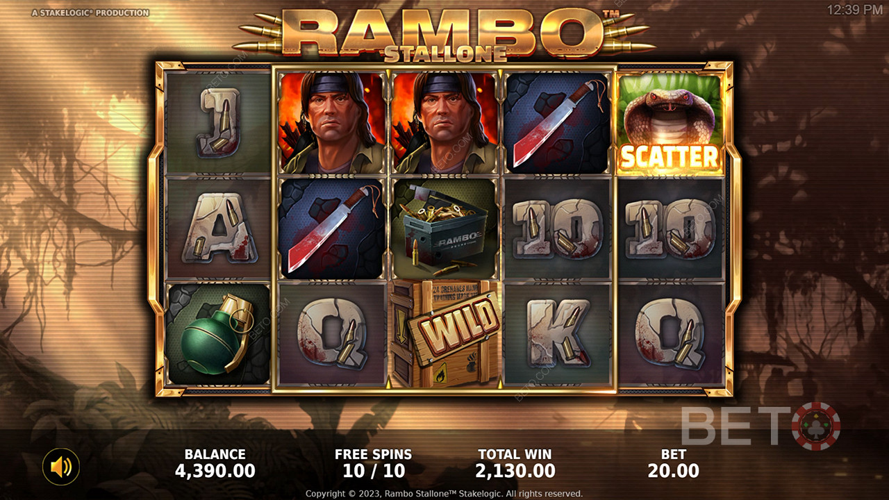 Rambo (StakeLogic)  ফ্রি খেলুন