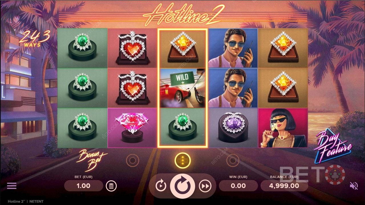 Hotline 2 ভিডিও স্লটে মজা করুন