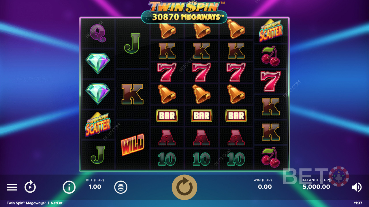 Twin Spin Megaways ফ্রি খেলুন