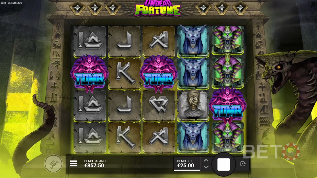 BETO স্লট দ্বারা Undead Fortune পর্যালোচনা
