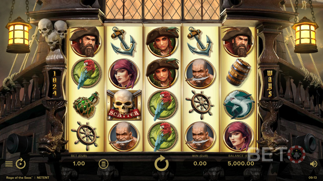 Rage of the Seas এ বিশেষ প্রতীক