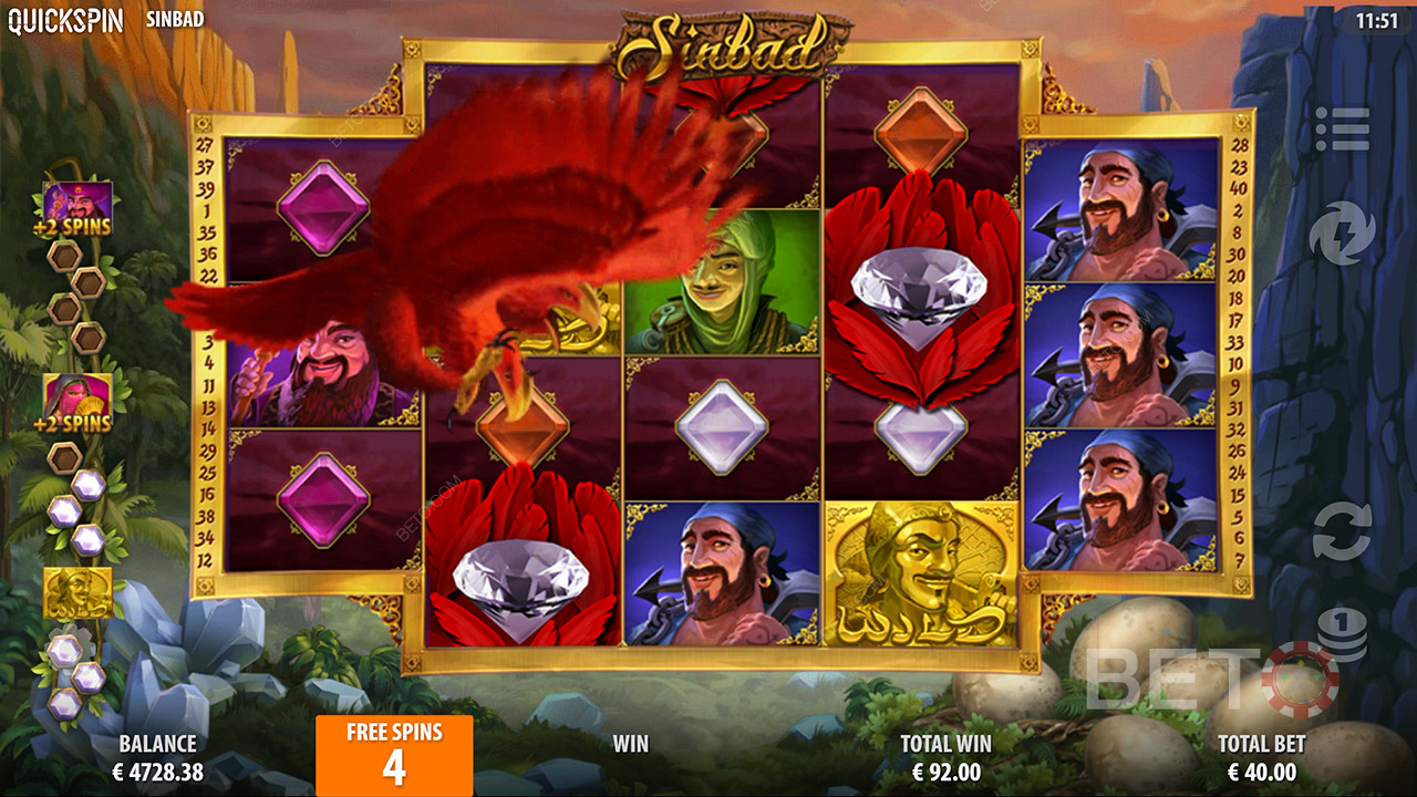 Sinbad (Quickspin)  ফ্রি খেলুন