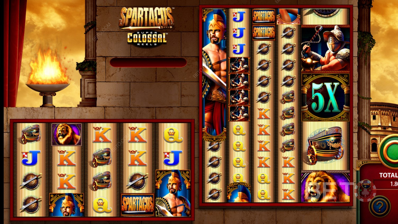 Spartacus Super Colossal Reels অনলাইন স্লট