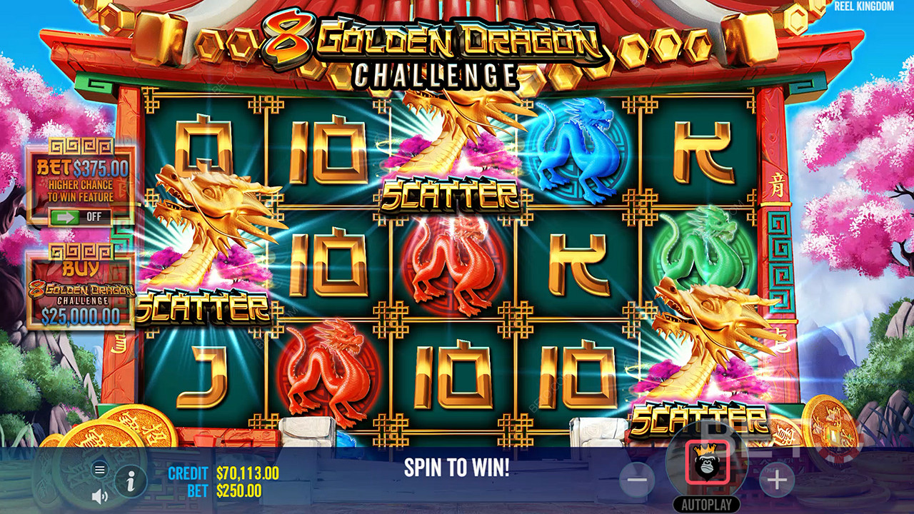 8 Golden Dragon Challenge  ফ্রি খেলুন