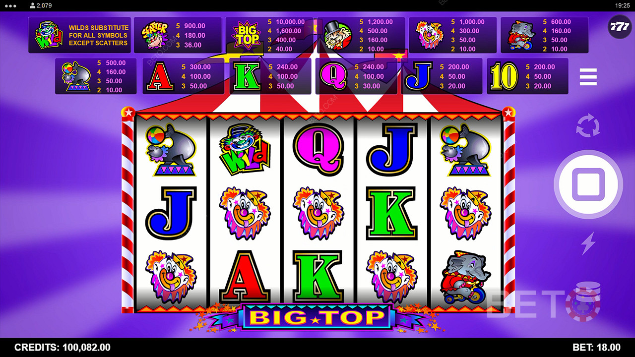 Big Top ফ্রি খেলুন