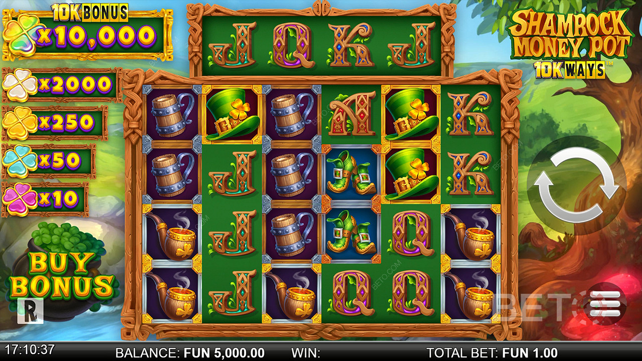 Shamrock Money Pot 10K Ways ফ্রি খেলুন