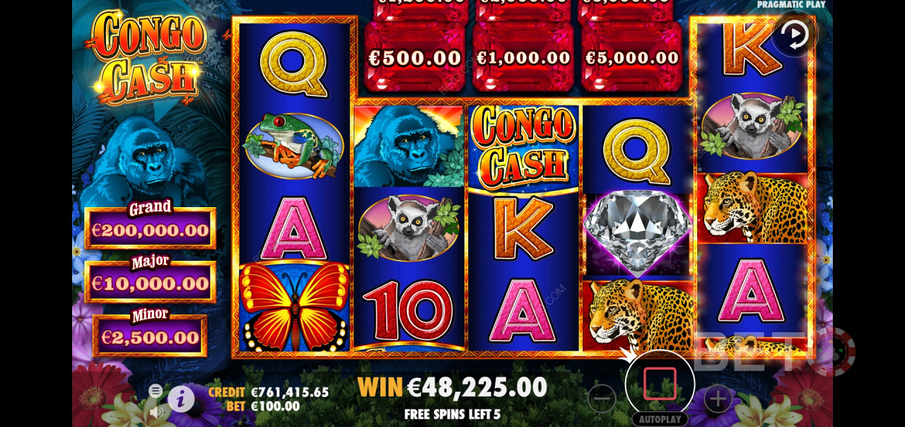 Wild Streak Gaming থেকে Congo Cash - অনন্য এবং ফলপ্রসূ জঙ্গল অ্যাডভেঞ্চার!