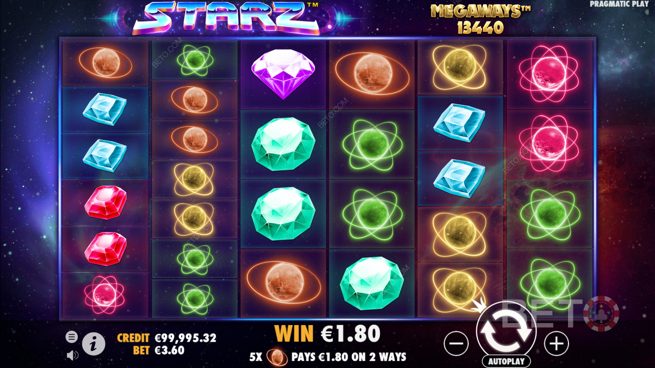 BETO স্লট দ্বারা Starz Megaways পর্যালোচনা