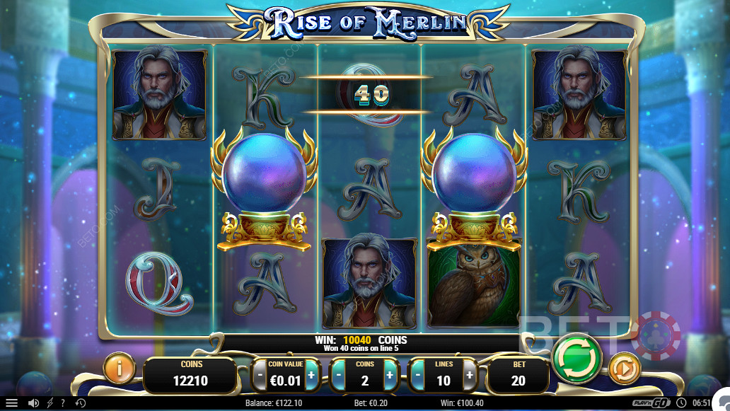 Rise of Merlin ওয়াইল্ডস দ্বারা গঠিত একটি জয়