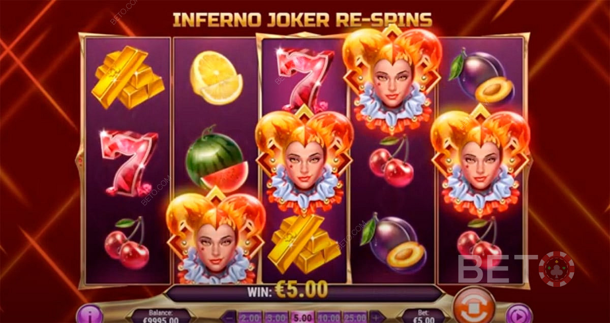 4 Inferno Joker Inferno Joker রেসপিনে ছড়িয়ে পড়ে