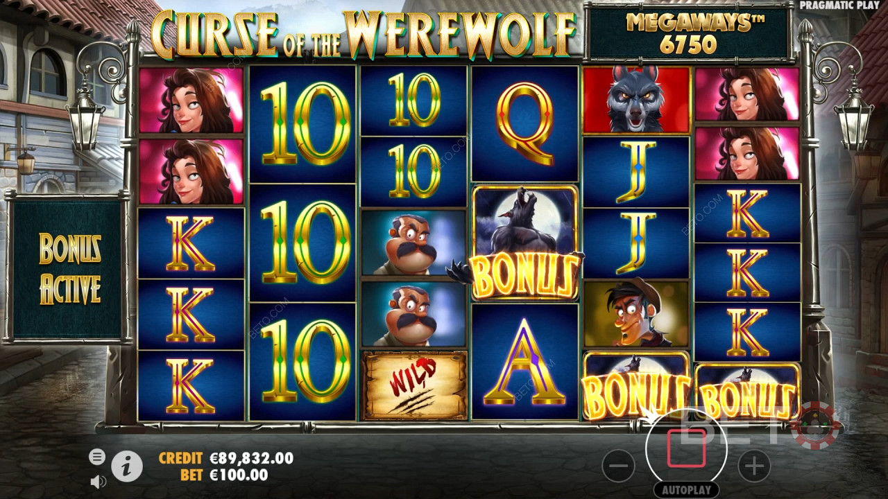 Curse of the Werewolf Megaways ফ্রি খেলুন