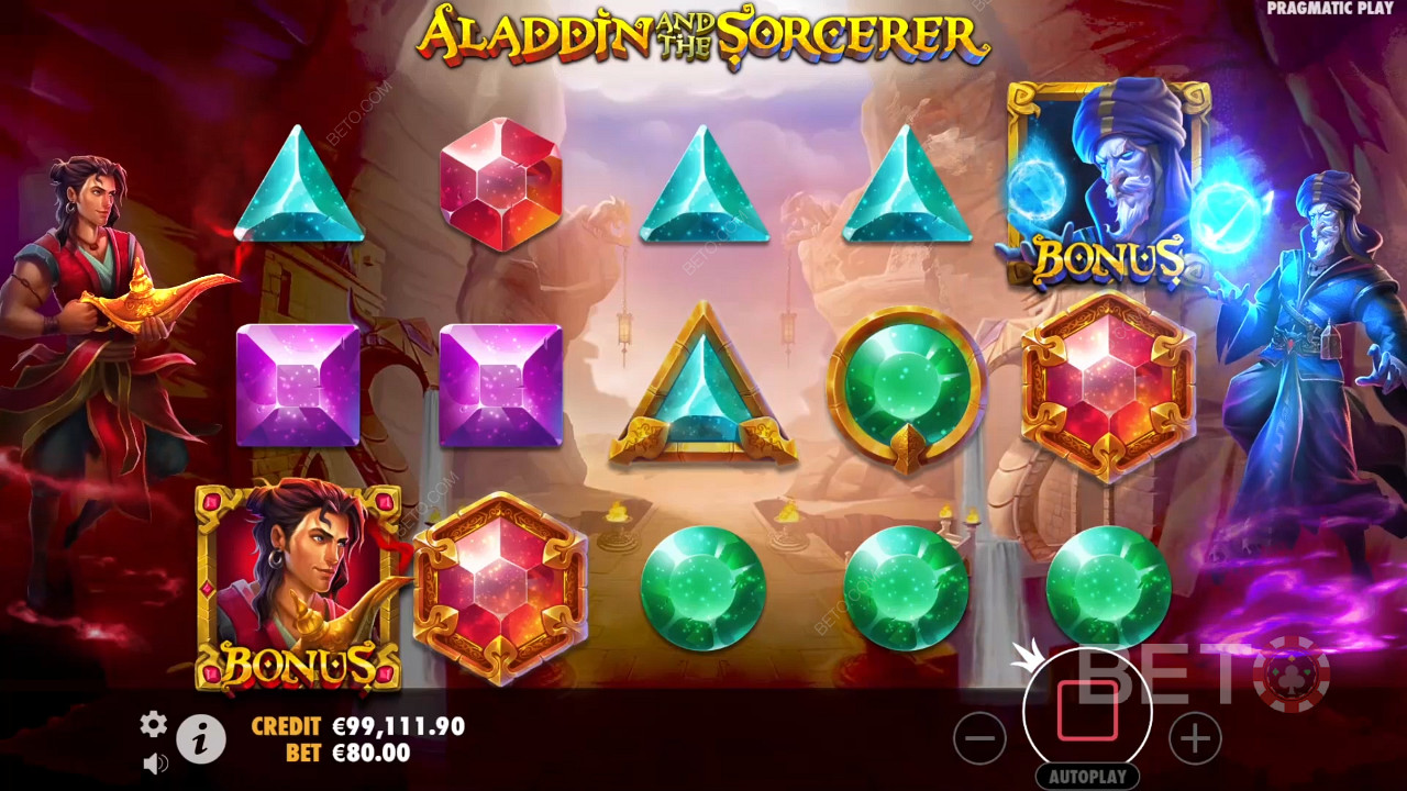 Aladdin and the Sorcerer  ফ্রি খেলুন