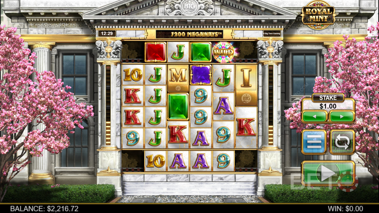Big Time Gaming থেকে Royal Mint Megaways - এই উচ্চ উদ্বায়ী স্লট মেশিনে প্রতি স্পিন 40,000x পর্যন্ত জিতে নিন