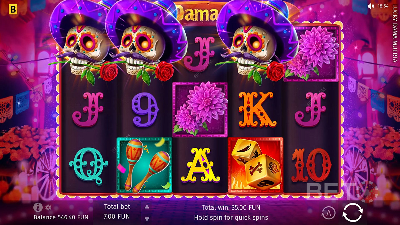 Lucky Dama Muerta ফ্রি খেলুন
