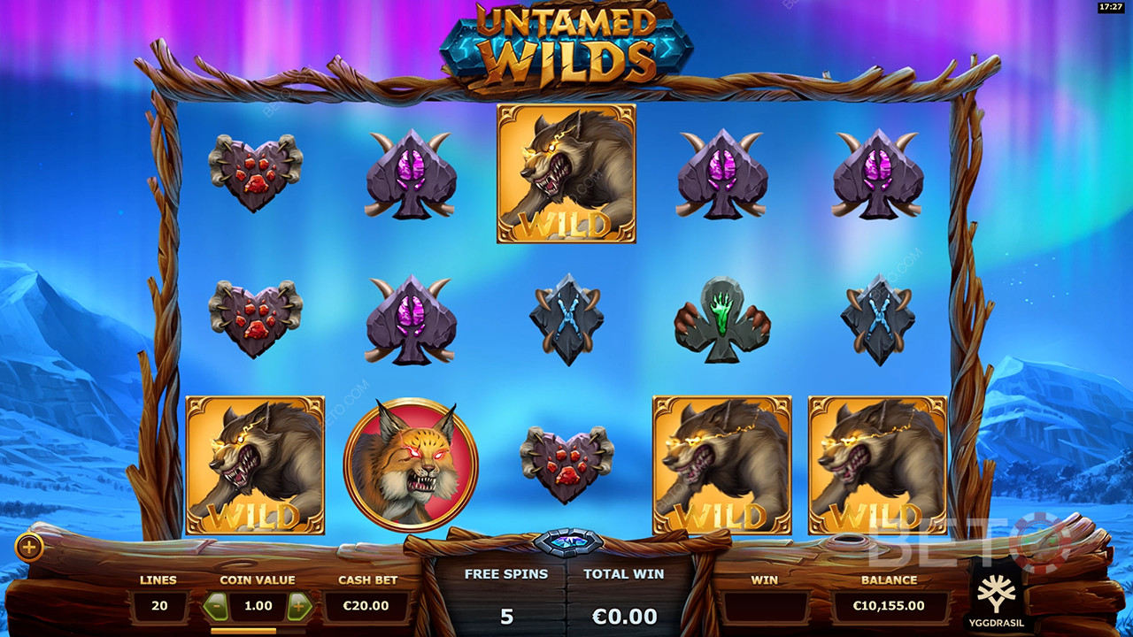 BETO স্লট দ্বারা Untamed Wilds পর্যালোচনা
