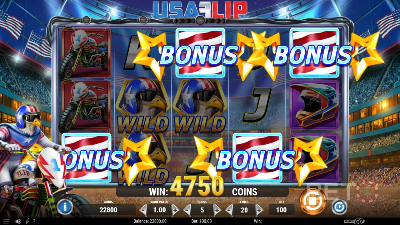 USA Flip  ফ্রি খেলুন