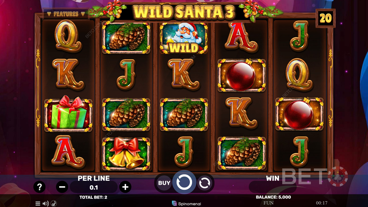 Wild Santa 3 ফ্রি খেলুন