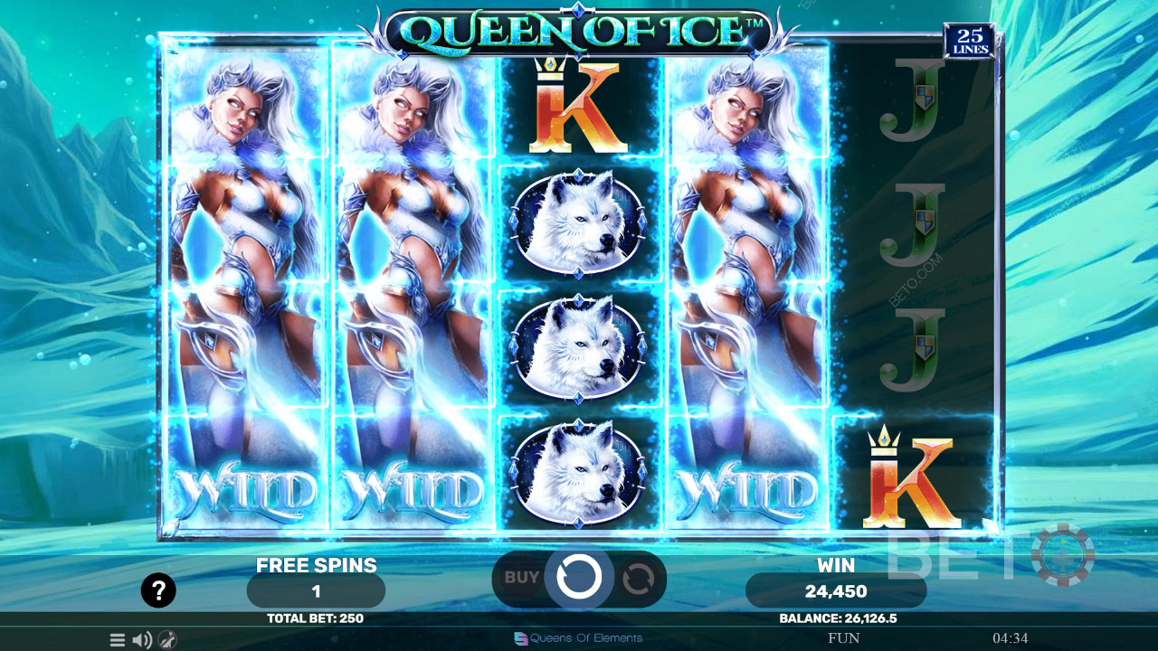 Queen Of Ice ফ্রি খেলুন