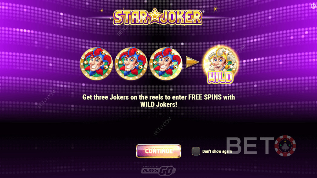 Star Joker ফ্রি স্পিন