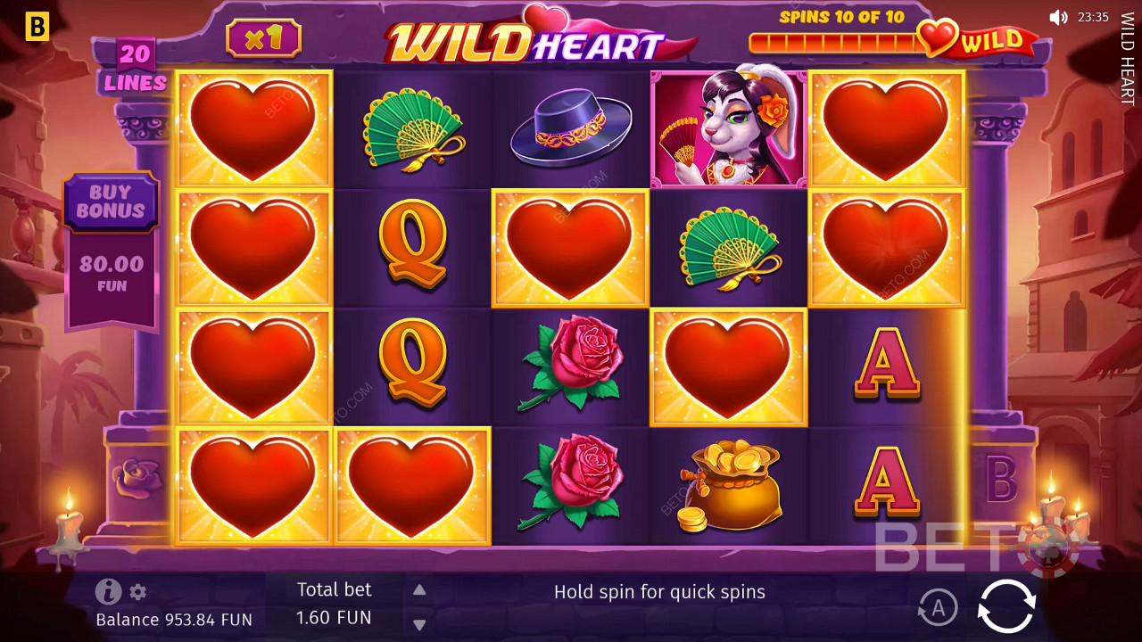 Wild Heart ফ্রি খেলুন