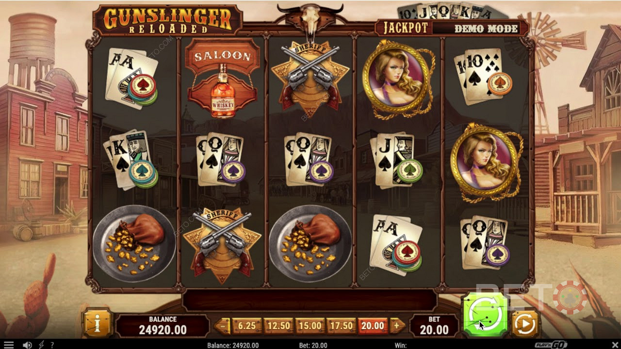 Gunslinger: পুনরায় লোড করা ভিডিও স্লট