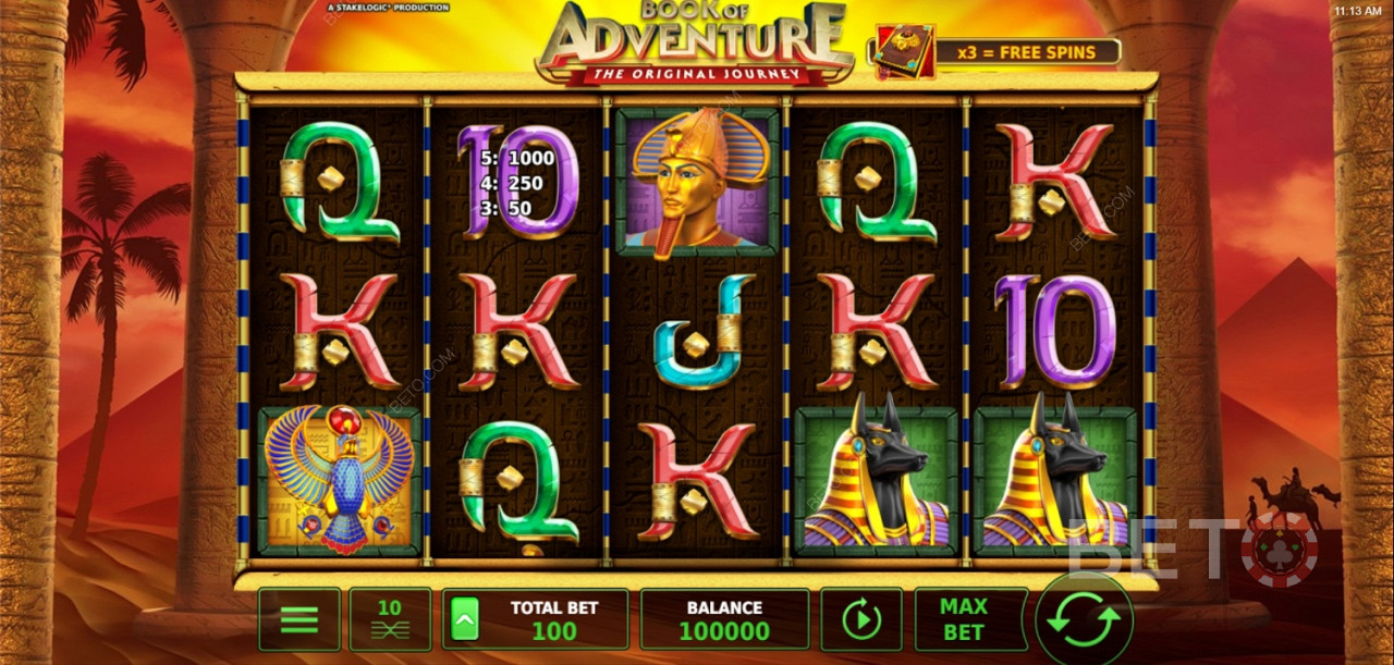 Book of Adventure - বিখ্যাত হোরাস, আনুবিস এবং ফারাও তুতানখামুনের সাথে আসুন এবং আড্ডা দিন