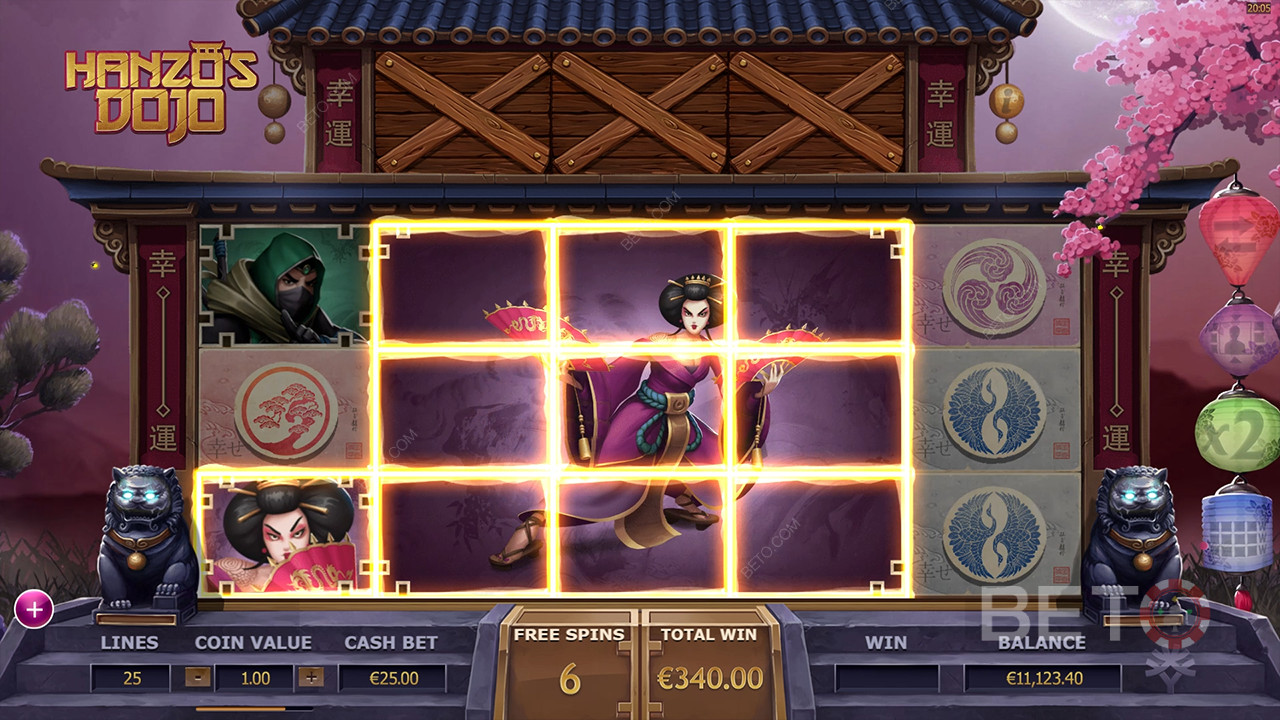 BETO স্লট দ্বারা Hanzo এর Dojo পর্যালোচনা