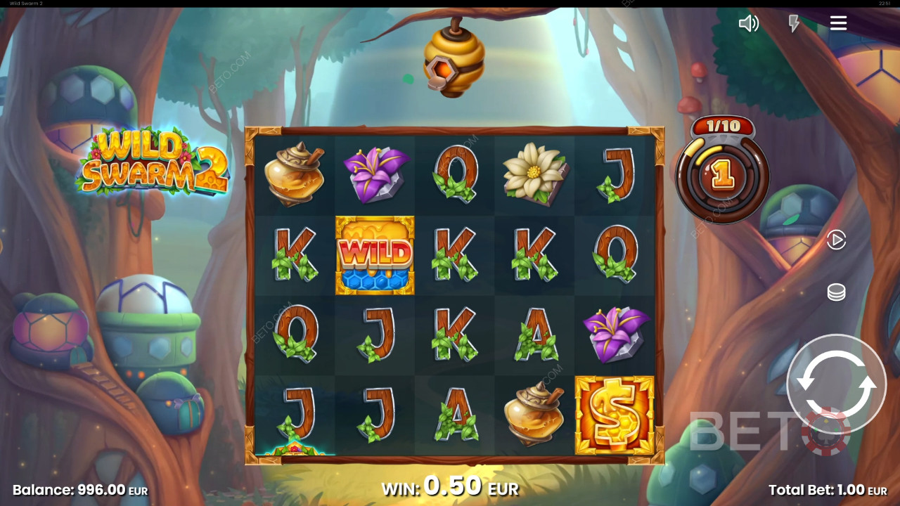Wild Swarm 2 স্লটে আপনার বাজি 10,000x জিতুন