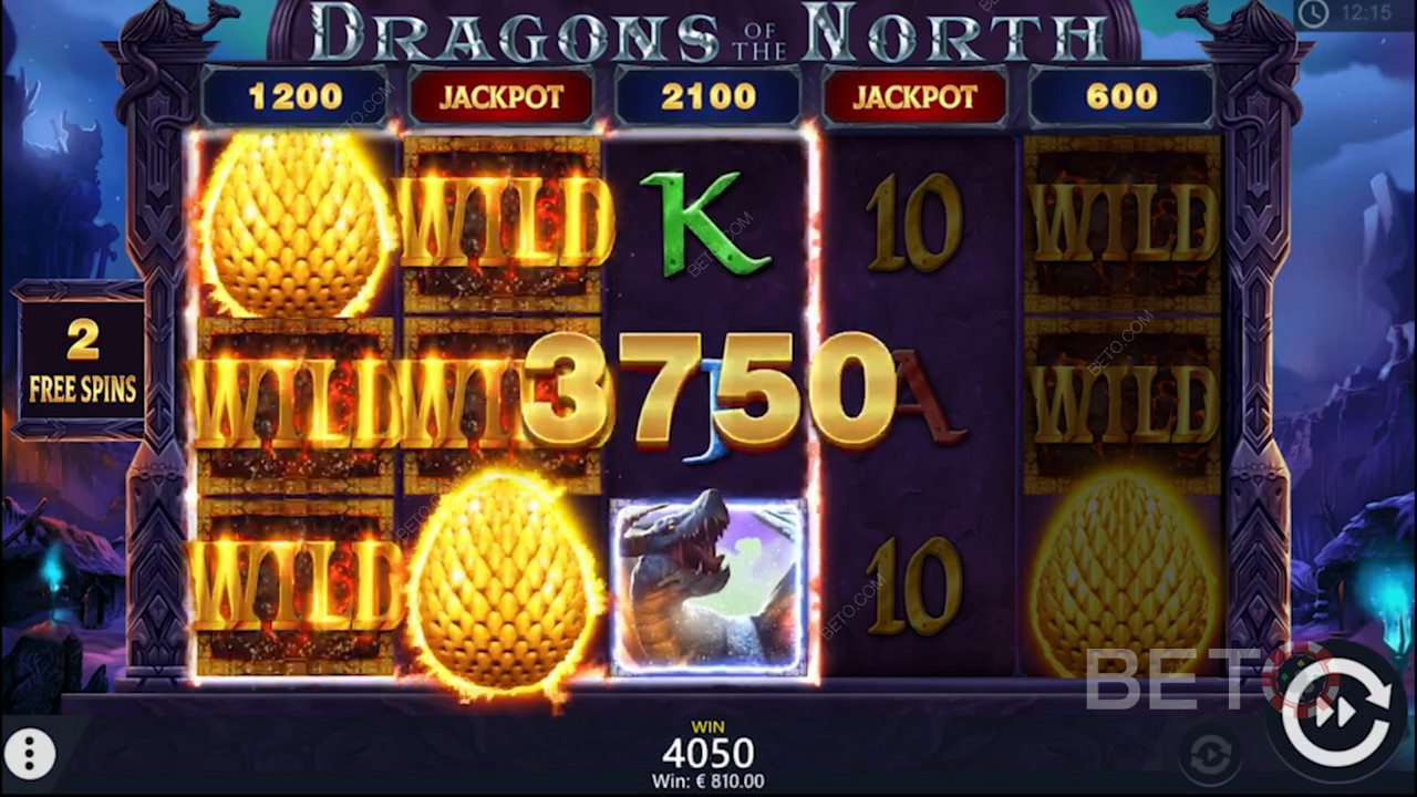 Dragons of the North ভিডিও স্লটে একটি বড় জয়