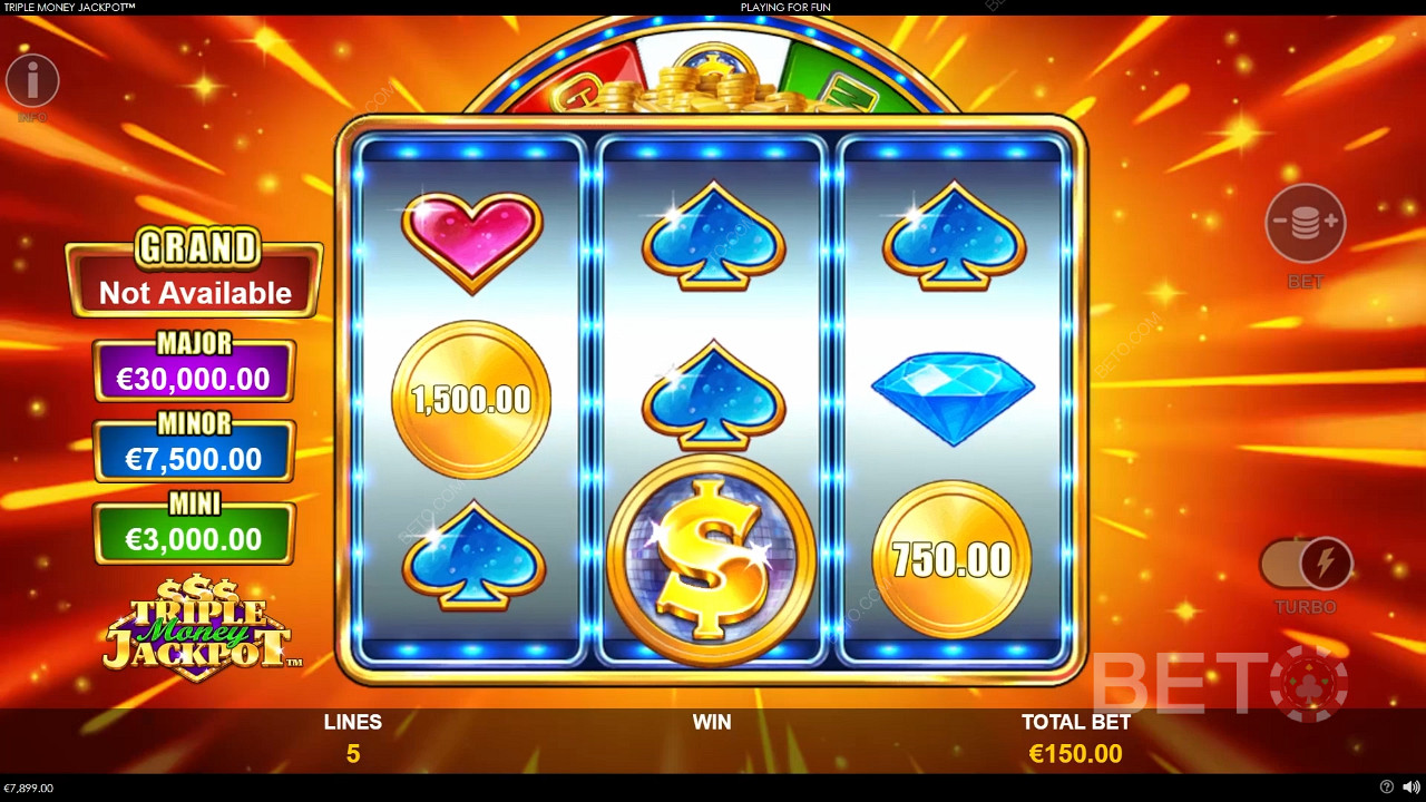 Triple Money Jackpot ফ্রি খেলুন