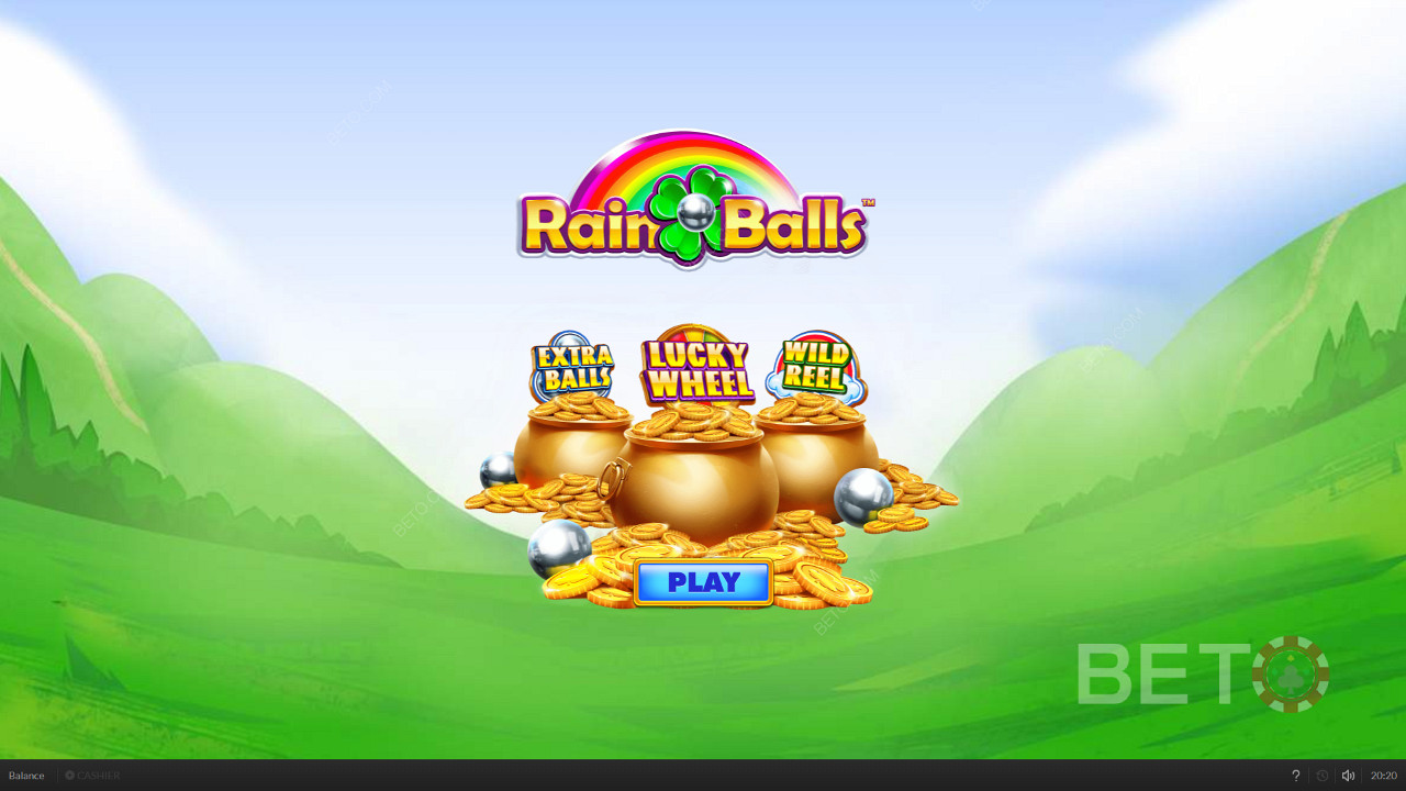 গোল্ডেন কলড্রন শুরুতে Rain Balls