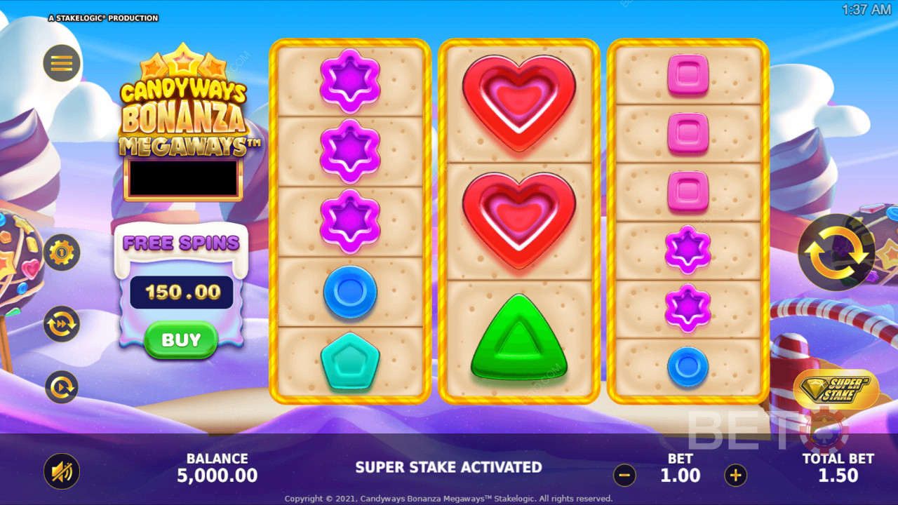 Candyways Bonanza Megaways  ফ্রি খেলুন