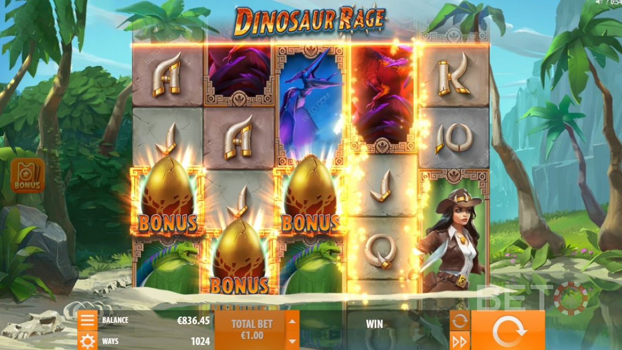 Dinosaur Rage বিশেষ বোনাস