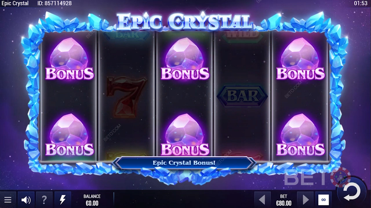 Epic Crystal বোনাস রাউন্ড চালু করা হচ্ছে