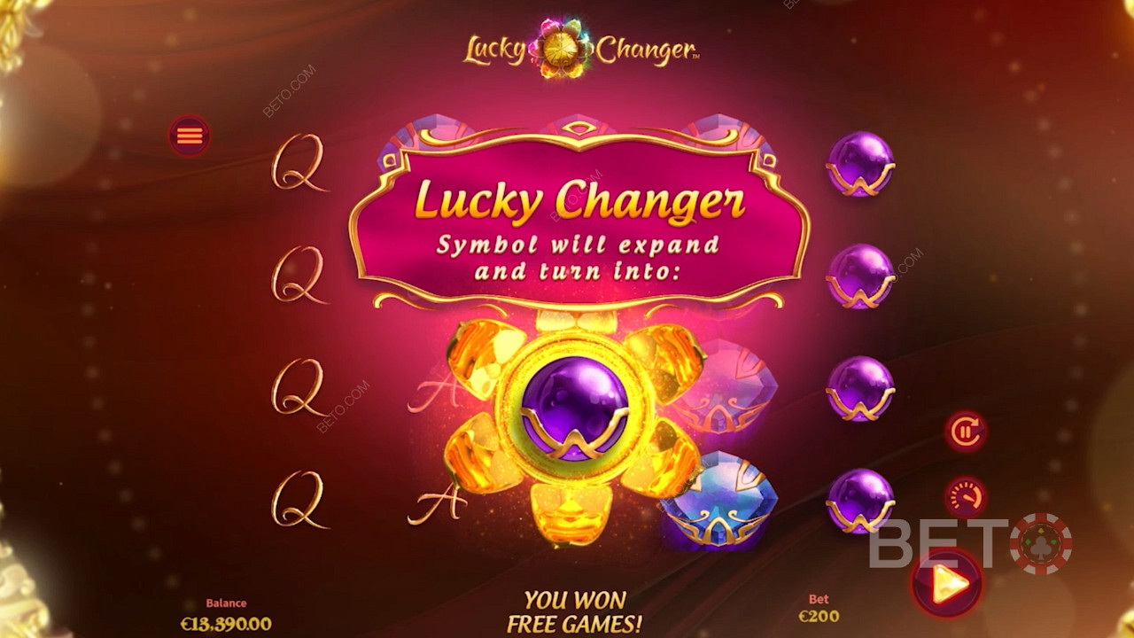 Lucky Changer ফুলের প্রতীক প্রসারিত হচ্ছে