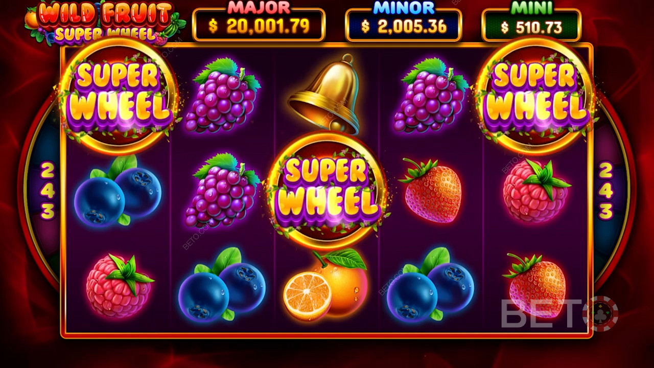 Pariplay দ্বারা ফল-থিমযুক্ত Wild Fruit Super Wheel