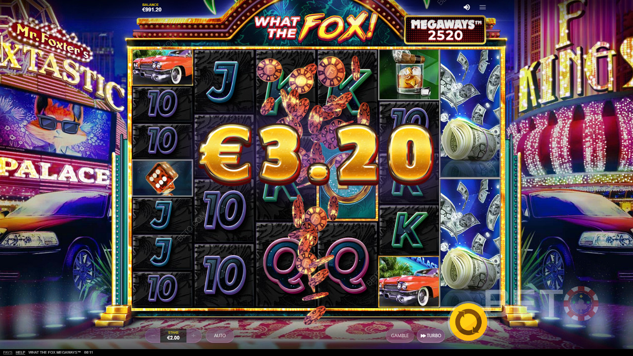 আপনি What The Fox Megaways এ নিয়মিত পেআউট পাবেন