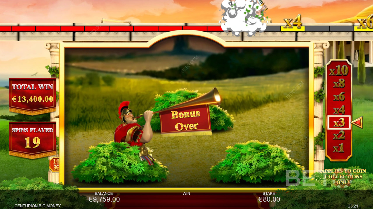 Inspired Gaming দ্বারা সেঞ্চুরিয়ান বিগ মানি-এ বোনাস বৈশিষ্ট্যগুলি ব্যাখ্যা করা হয়েছে