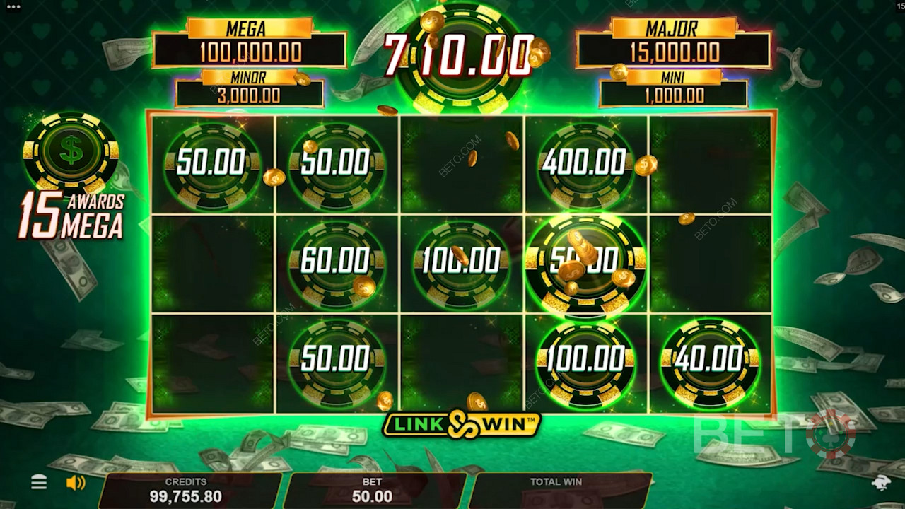 গোল্ড স্টার ফ্রি স্পিন মোড ট্রিগার করতে পারে, তাই এটি মিস করবেন না