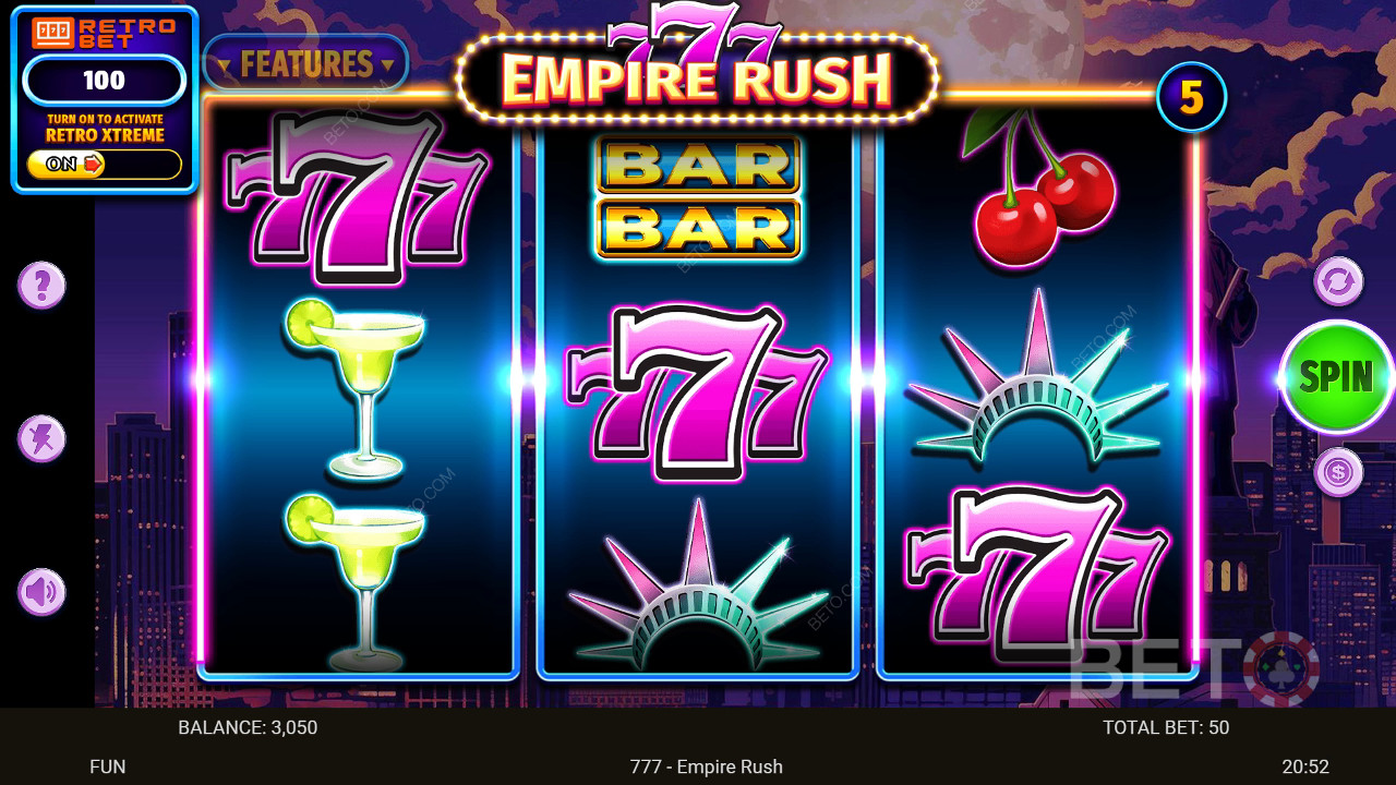 777 Empire Rush ফ্রি খেলুন