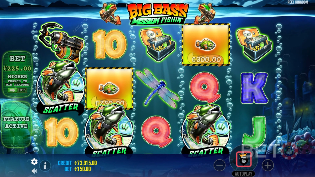 Big Bass Mission Fishin' ফ্রি খেলুন